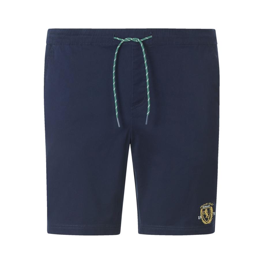 Charles Colby Vrijetijdsshort donkerblauw, Effen -