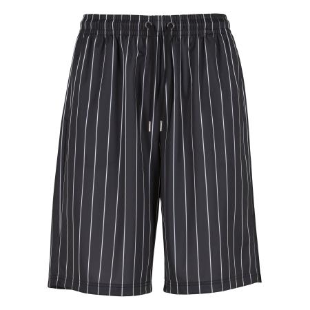 Urban Classics Urban Classics Broek zwart / wit