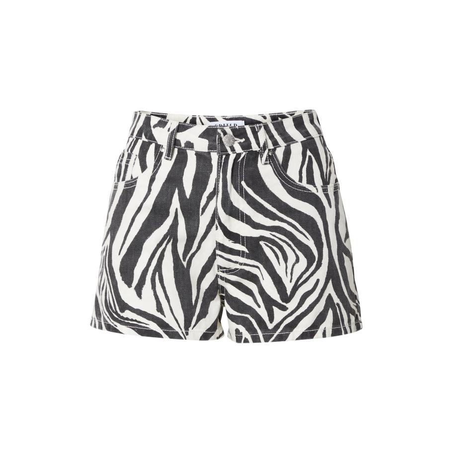 EDITED EDITED Jeans Jen beige / zwart -