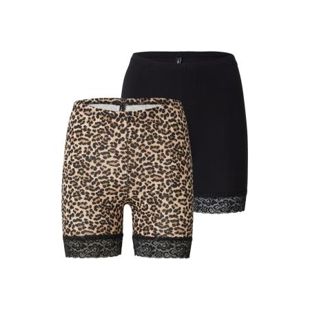 Only ONLY Leggings ONLLIVE LOVE beige / bruin / zwart