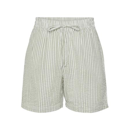 Pieces PIECES Broek Sally groen / wit