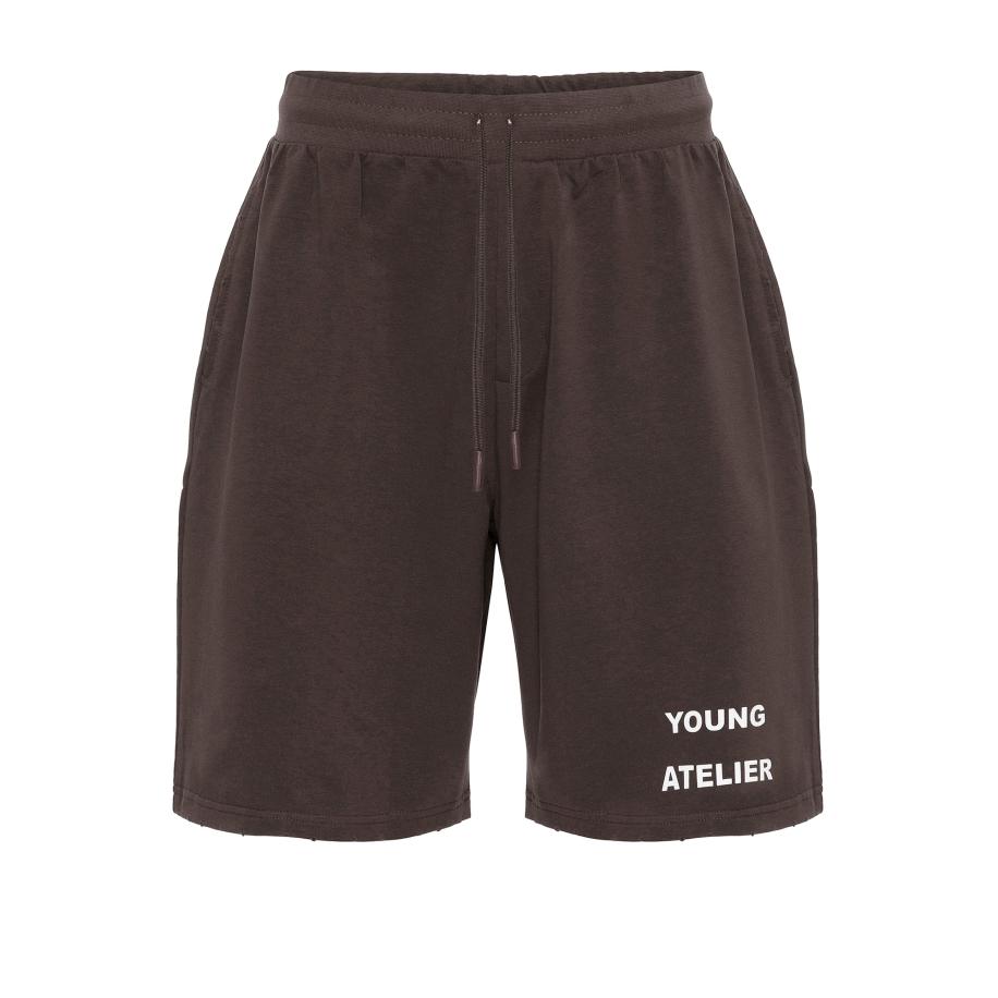 VAMOS CLO VAMOS CLO Broek bruin / wit -