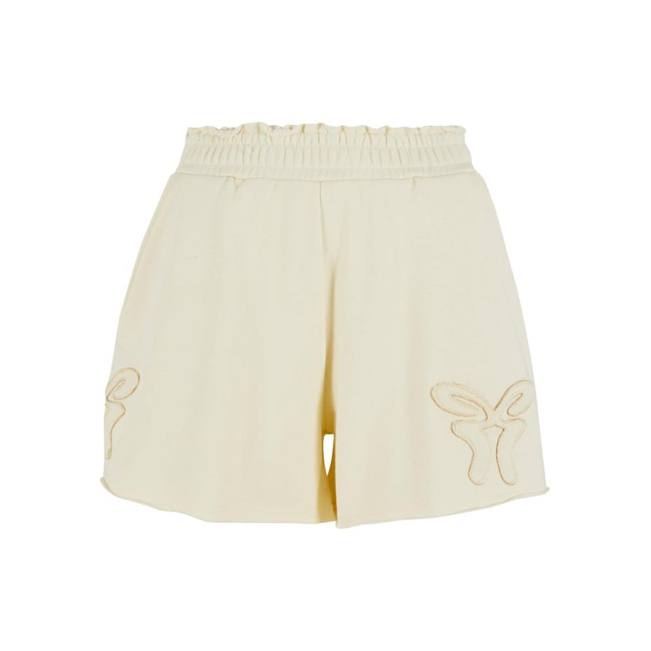 Felicious Broek crème Bruin