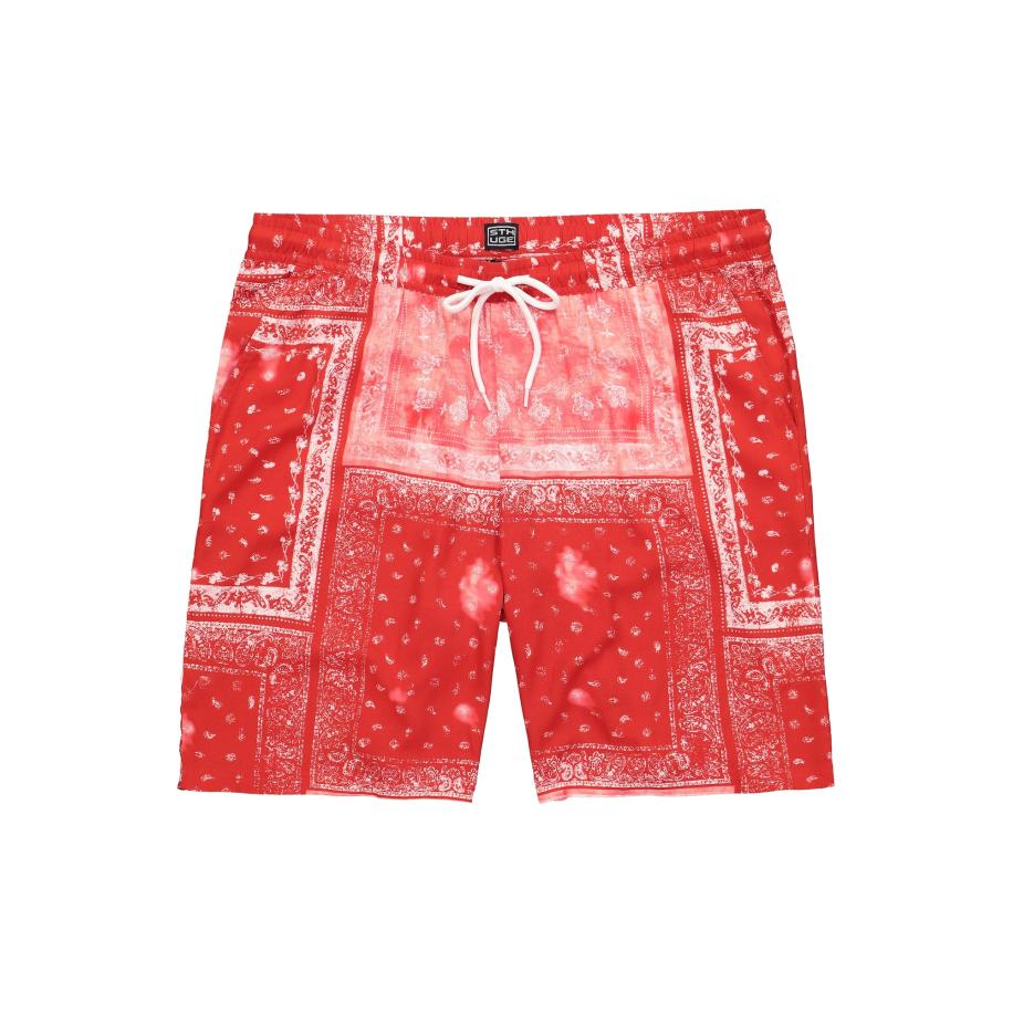STHUGE STHUGE Broek rood gemêleerd -