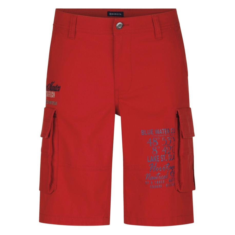BABISTA Bermuda rood, Effen Rood