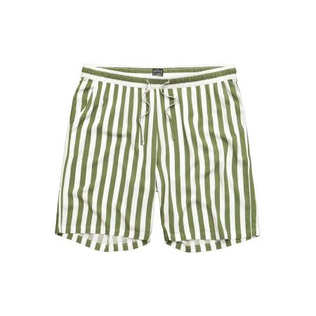 STHUGE STHUGE Broek olijfgroen / offwhite