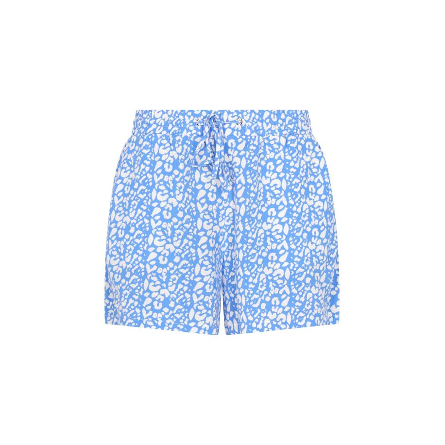 MYMO MYMO Broek azuur / wit -