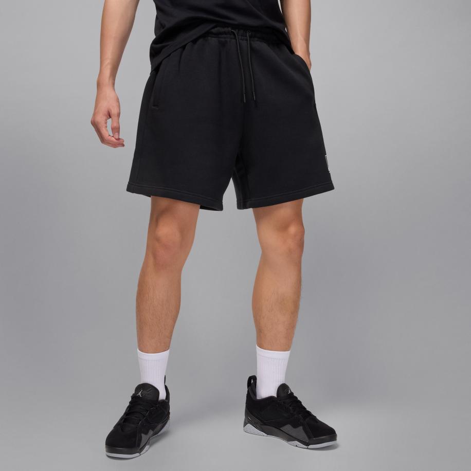 Jordan Brooklyn Fleece herenshorts met graphic - Zwart Zwart