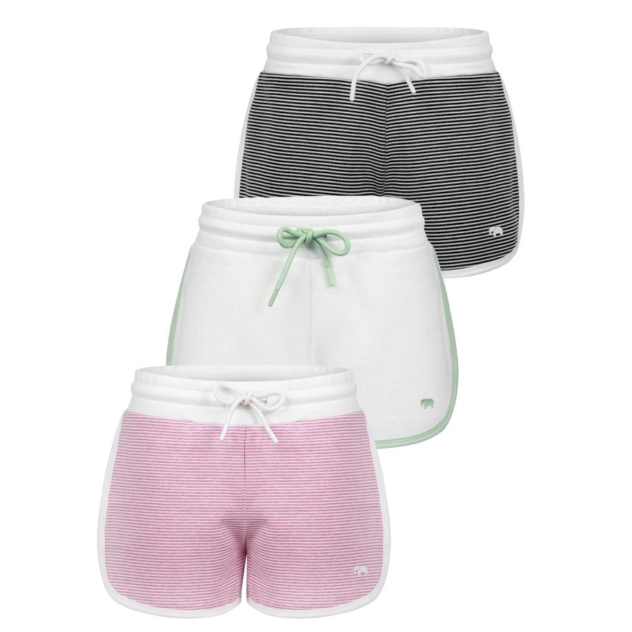 Felix Hardy Felix Hardy Broek pastelgroen / pink / zwart / wit -