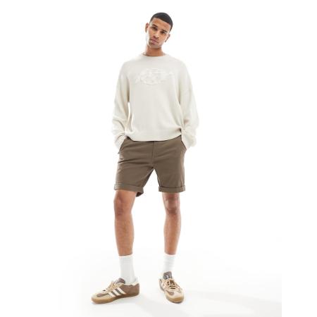 Jack & Jones - Chinoshorts in bruin