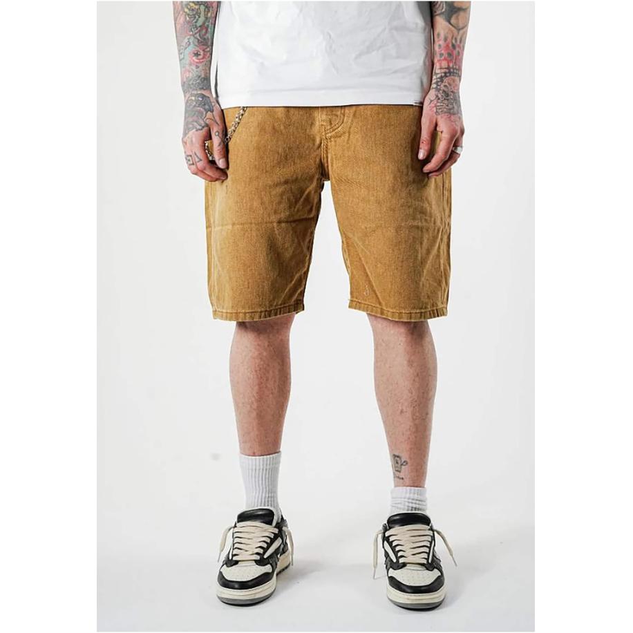 2Y Premium Broek oker Bruin