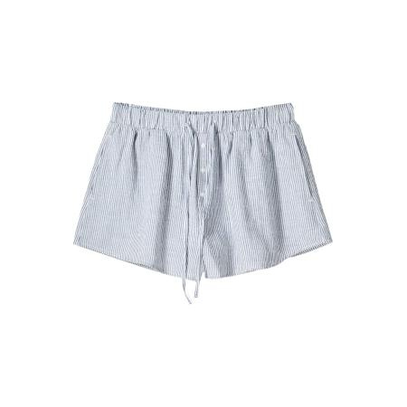 Bershka Bershka Broek navy / wit