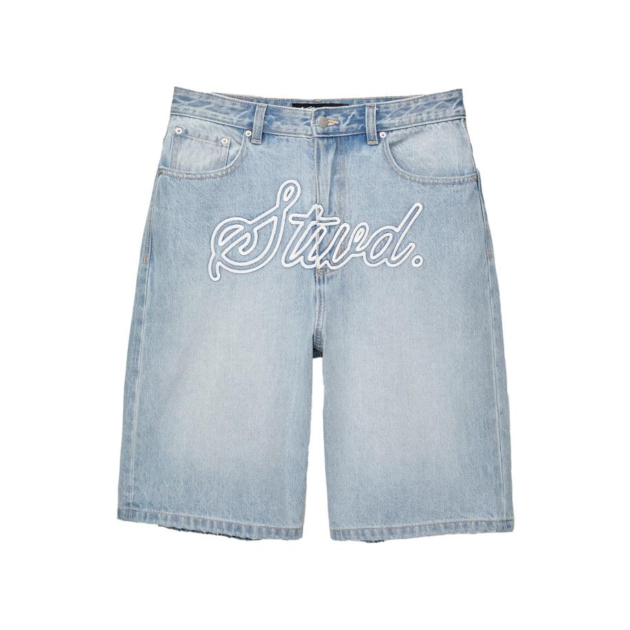 Pull&Bear Pull&Bear Jeans blauw denim / wit -