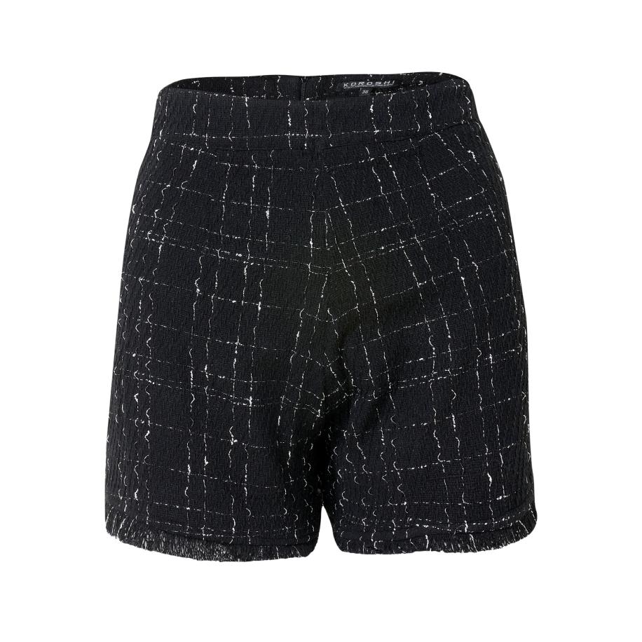 KOROSHI KOROSHI Broek zwart / wit -