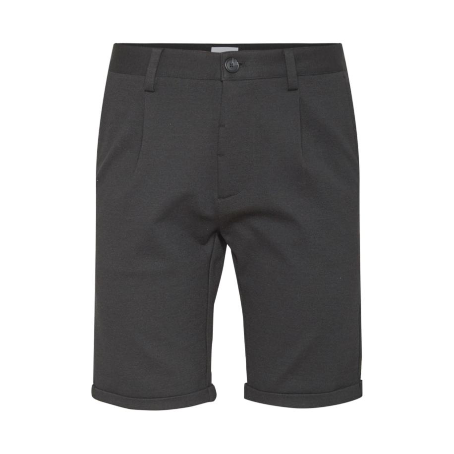 Lindbergh Lindbergh Bandplooibroek zwart gemêleerd -