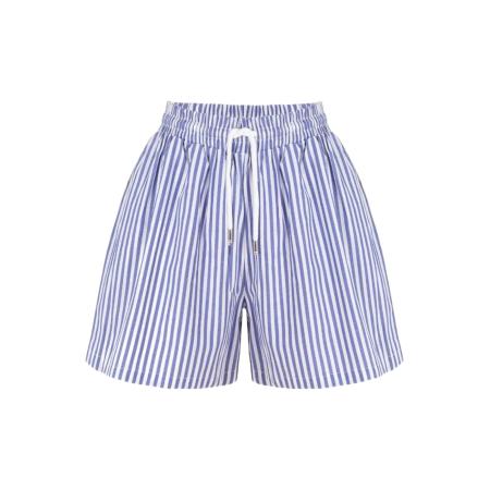 Rivus Rivus Broek blauw / wit