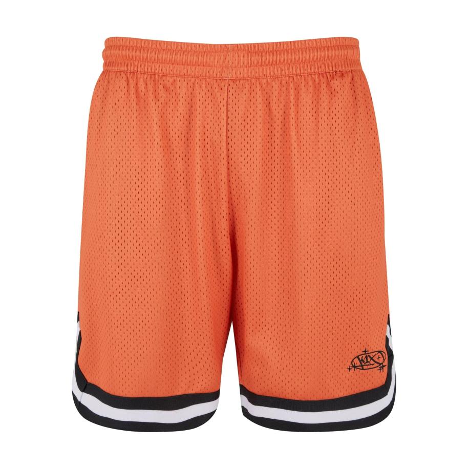 K1X K1X Broek donkeroranje / zwart / wit -