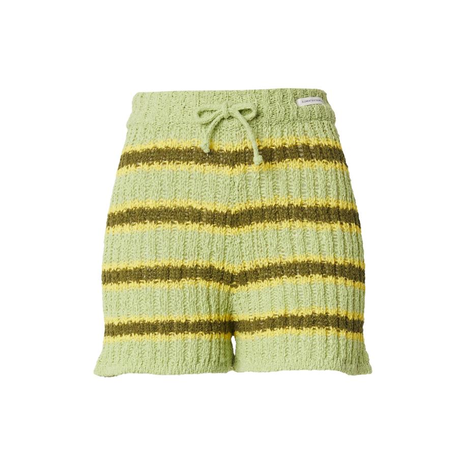 ELEMENT Broek geel / olijfgroen / lichtgroen Groen