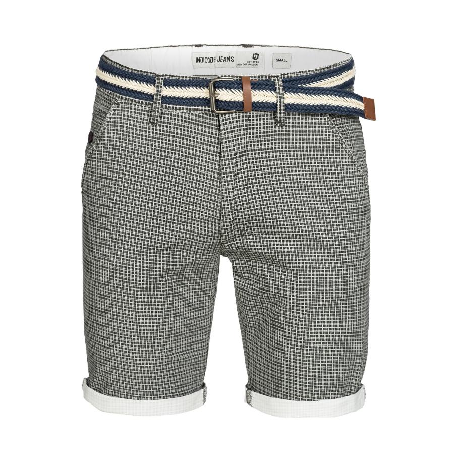 INDICODE JEANS INDICODE JEANS Broek Bourchier zwart / natuurwit -