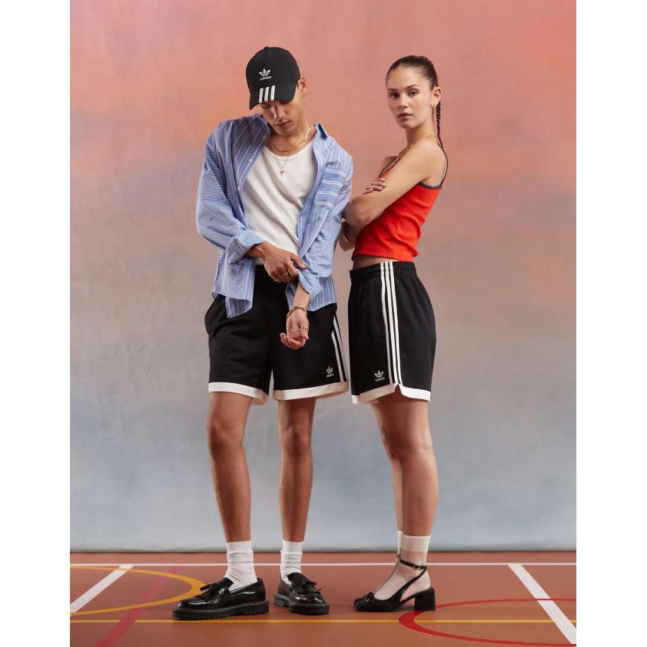 adidas Originals Adicolor Short in zwart Zwart