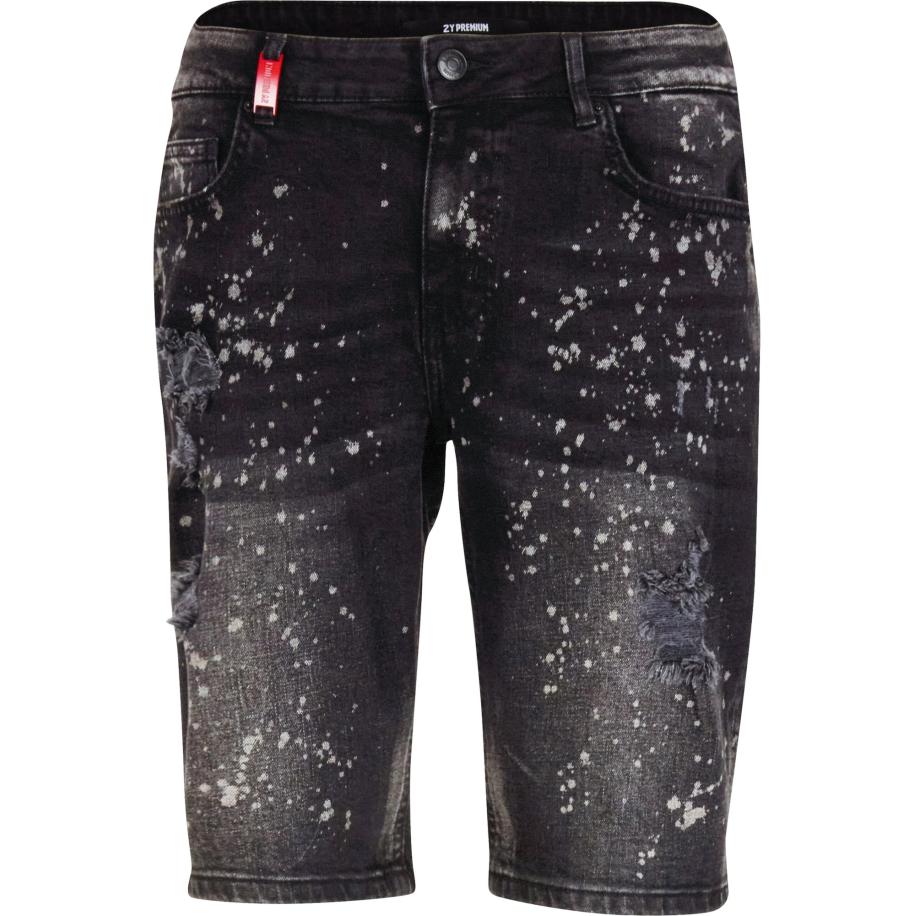 2Y Premium Jeans Sylva black denim / wit Zwart