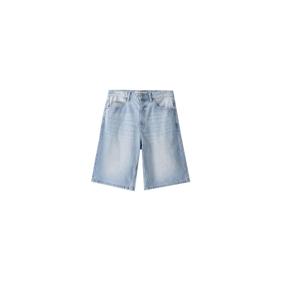 Bershka Jeans blauw denim Blauw