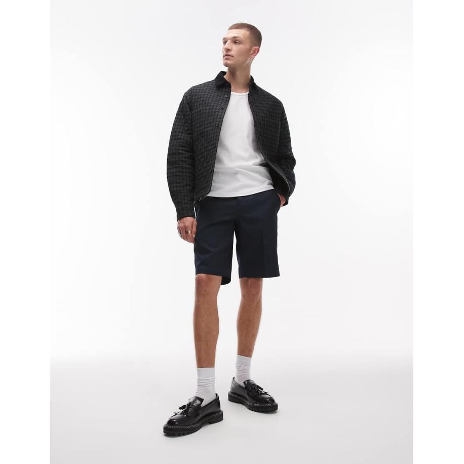 Dickies - 874 - Shorts met rechte pasvorm in marineblauw Blauw