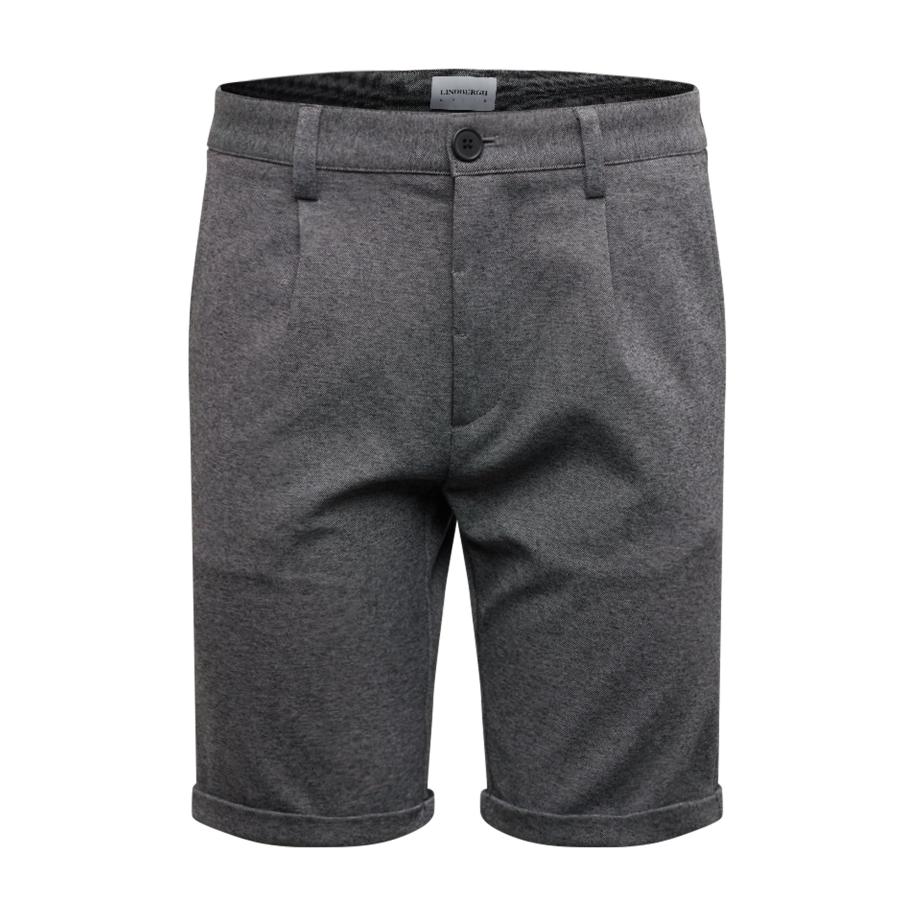 Lindbergh Lindbergh Bandplooibroek grijs gemêleerd -