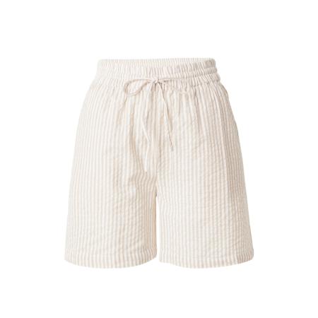 Pieces PIECES Broek SALLY beige / wit