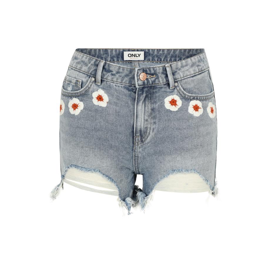 Only Only Tall Jeans ONLPACY blauw denim / bloedrood / wit -