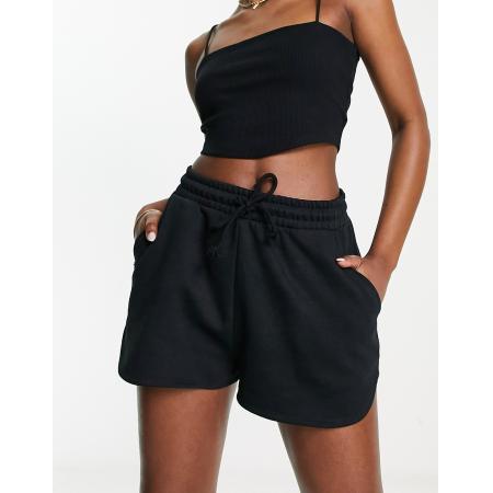 ASOS DESIGN Hardloopsweatshort in zwart