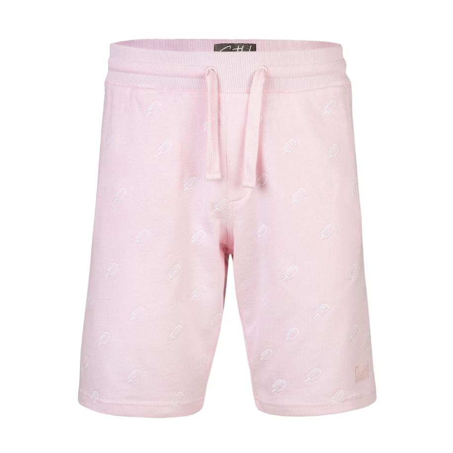 SPITZBUB Broek Walter rosa / wit Roze