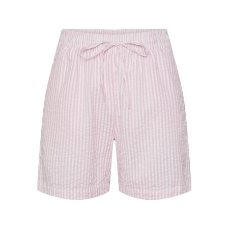 PIECES Broek PCSally rosa / wit