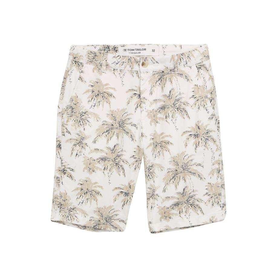 Tom Tailor TOM TAILOR Chino donkerbeige / marine / offwhite Bruin