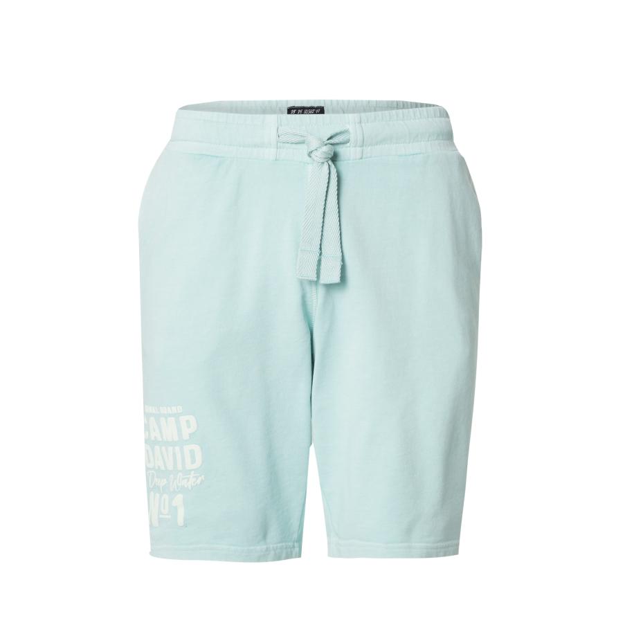 Camp David CAMP DAVID Broek pasteelgeel / mintgroen -