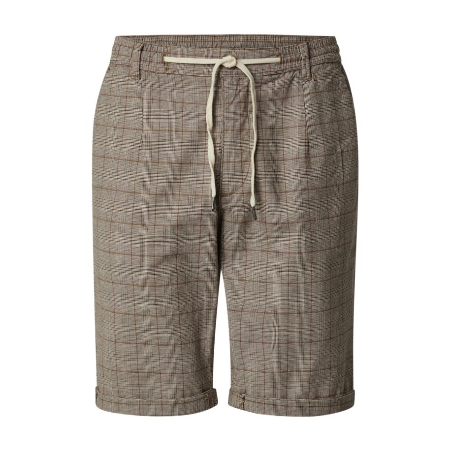 Lindbergh Lindbergh Chino donkerbruin / kaki / zwart / wit -