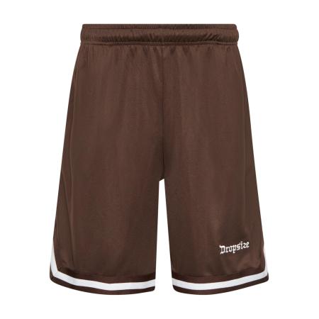 Dropsize Broek bruin / wit