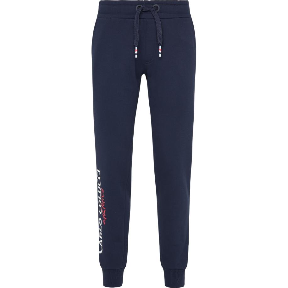 carlo colucci Carlo Colucci Broek Contrater marine / rood / wit -