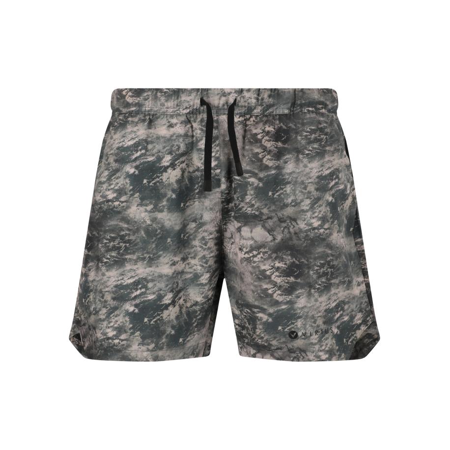 Virtus Virtus Broek Deaglan beige / donkergroen -