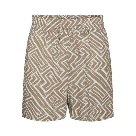 Vero Moda VERO MODA Broek MYMILO donkerbeige / olijfgroen