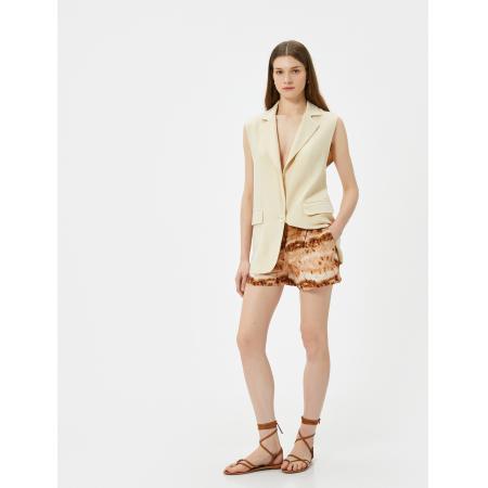 Koton Koton Bandplooibroek bruin / cappuccino