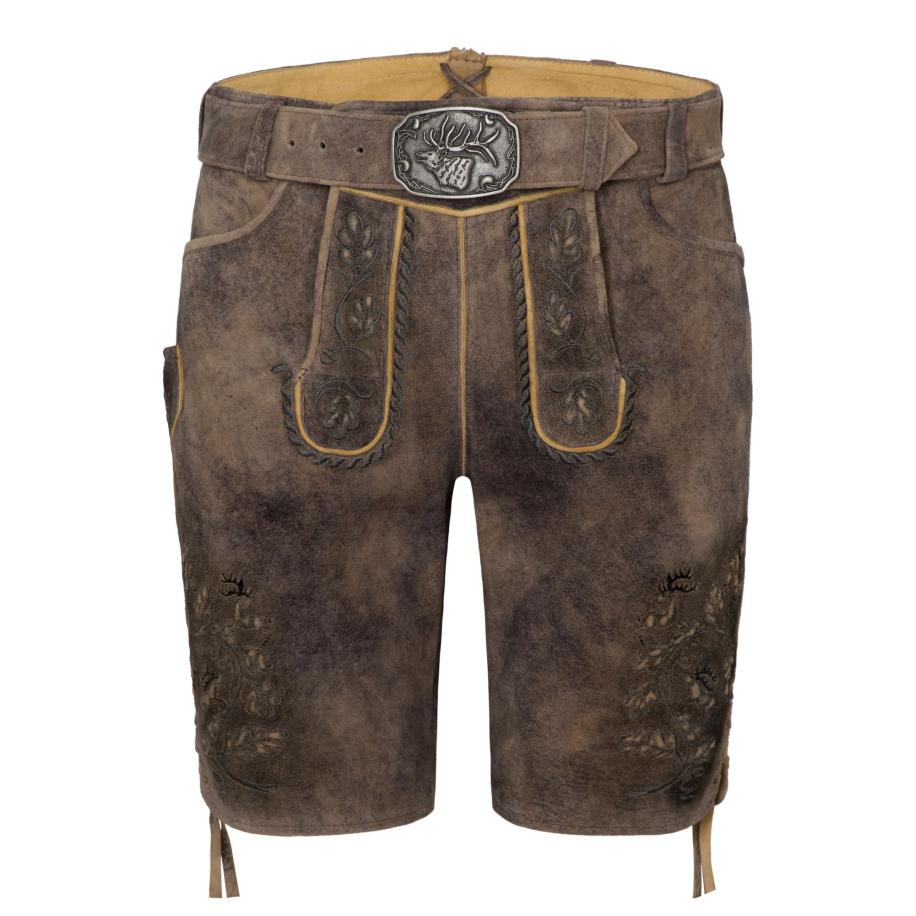 Spieth & Wensky SPIETH & WENSKY Broek Lederhose Fürstenzell bruin -