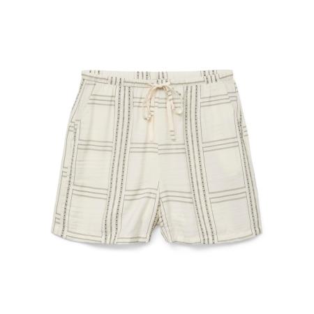 Vero Moda VERO MODA Broek VMJOSIE BERTA kaki / wit