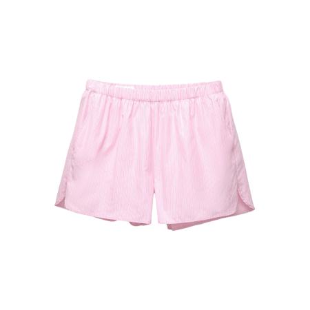 Pull&Bear Pull&Bear Broek rosa / wit