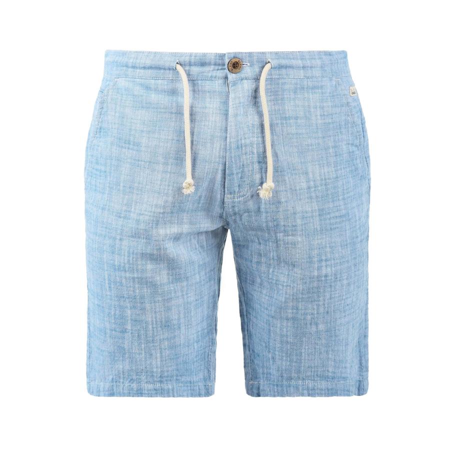 Blend BLEND Broek Bones blauw gemêleerd -