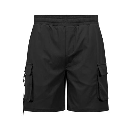 SikSilk SikSilk Cargobroek zwart