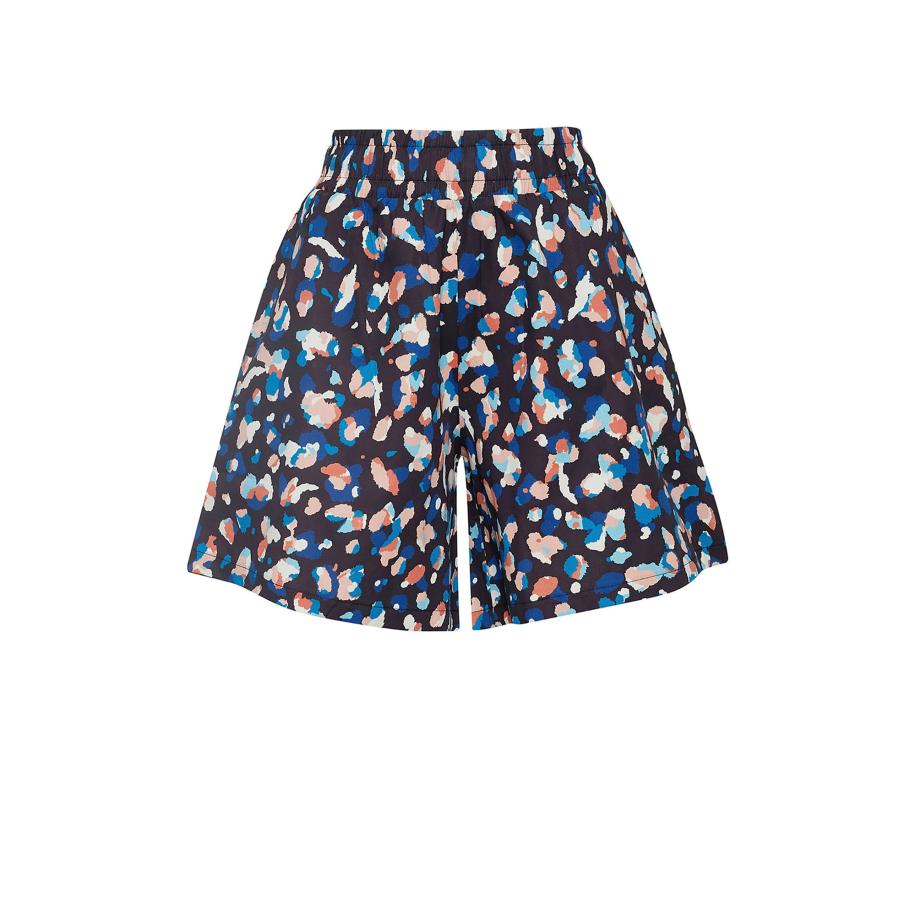 GreenBomb GREENBOMB Broek nude / marine / azuur / wit -