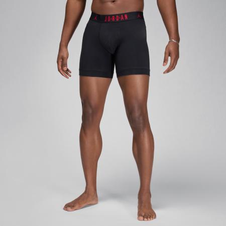 Jordan Flight Core katoenen boxershorts voor heren (3 stuks) - Zwart