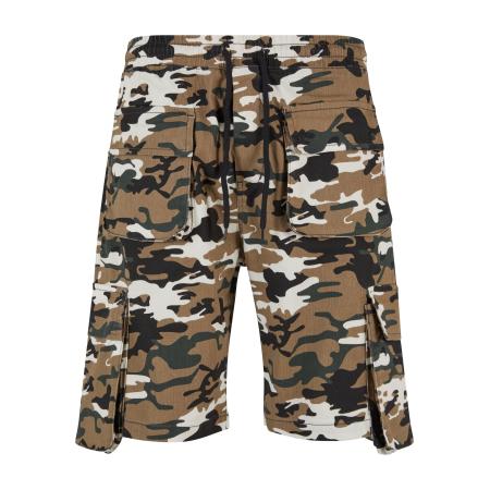 2Y Premium Cargojeans ombergrijs / donkergroen / zwart / wit