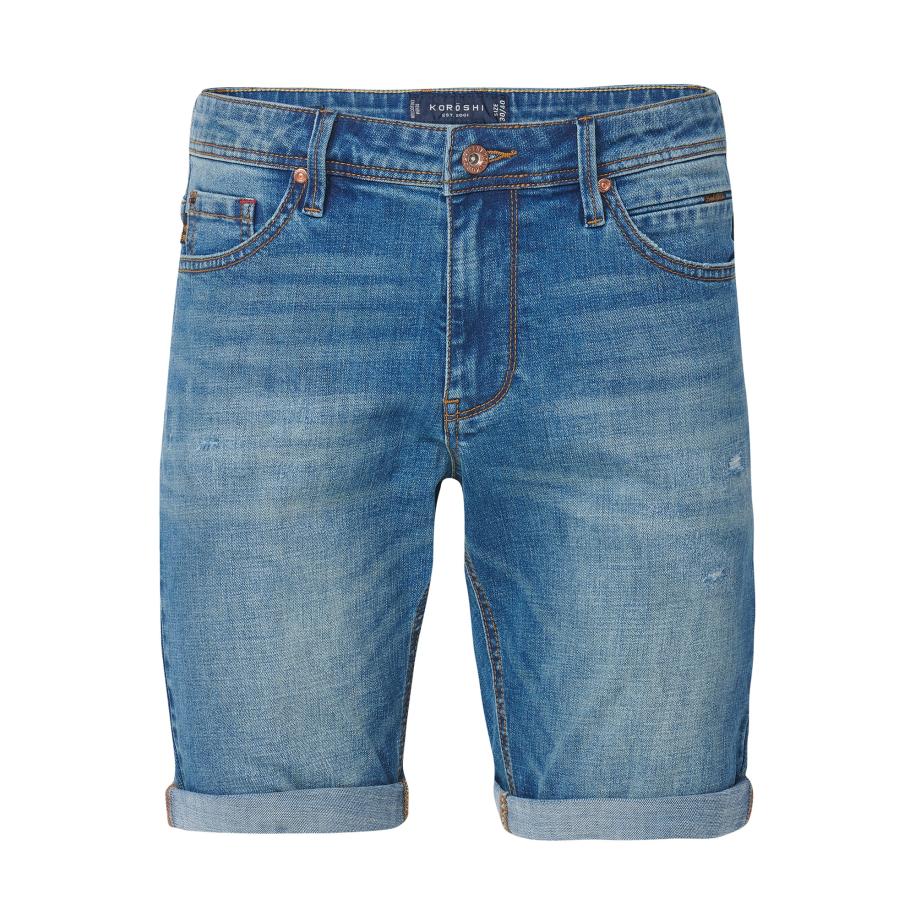 KOROSHI KOROSHI Jeans blauw denim -